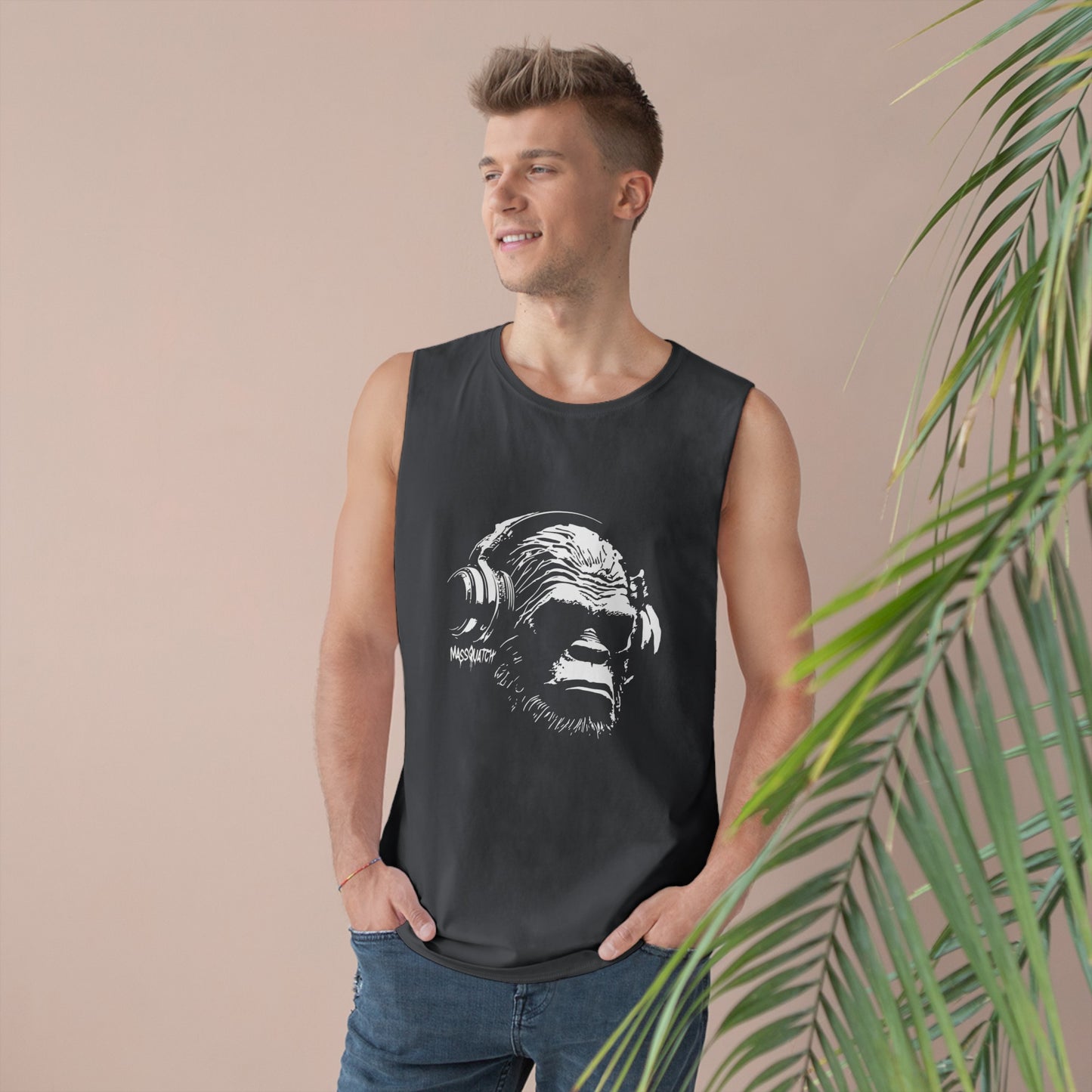 Masquatch Headphones - Unisex Barnard Tank