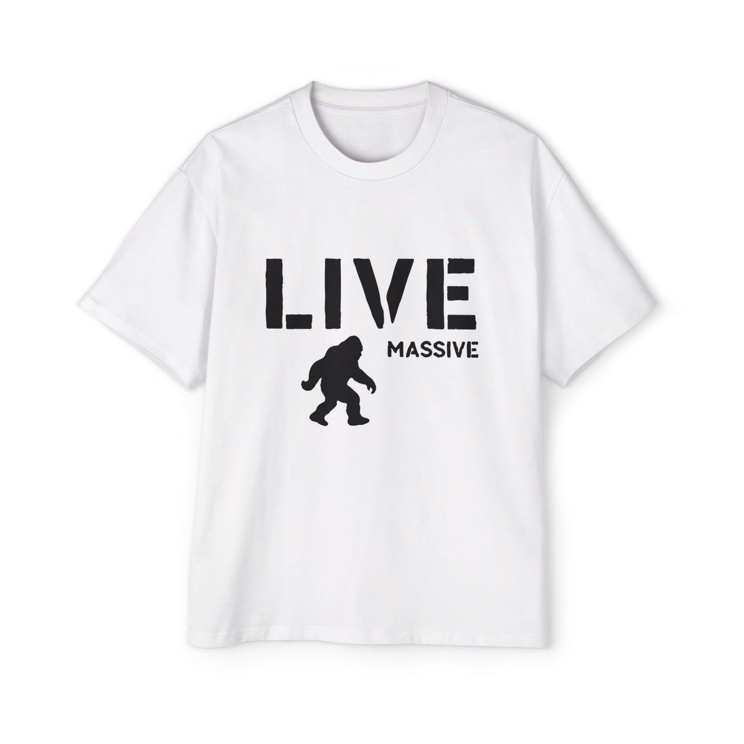 Live Massive - Men's Heavy Oversized Tee