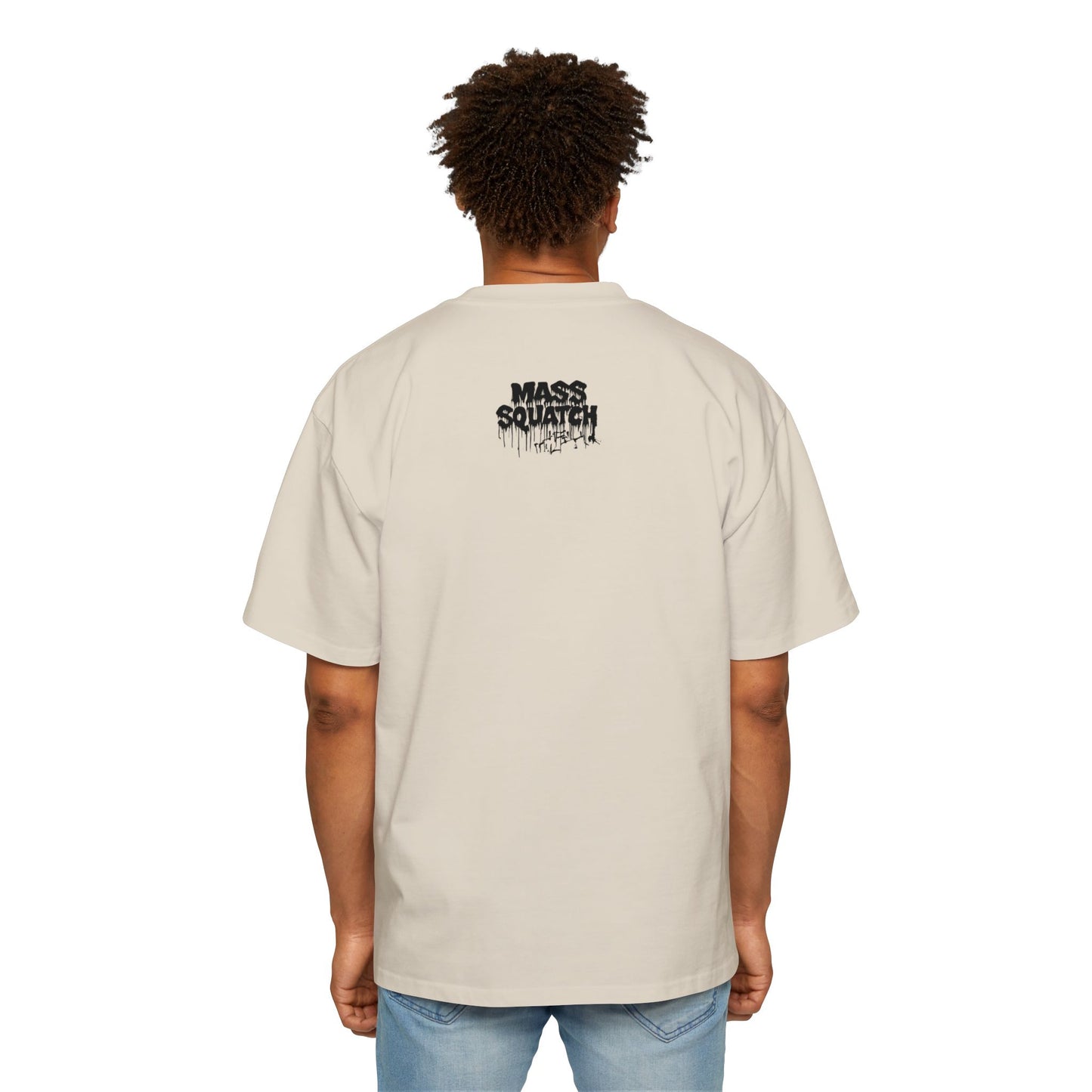 Live Massive Astronaut Graphic Tee | Oversized Streetwear T-Shirt | Vintage Space Design