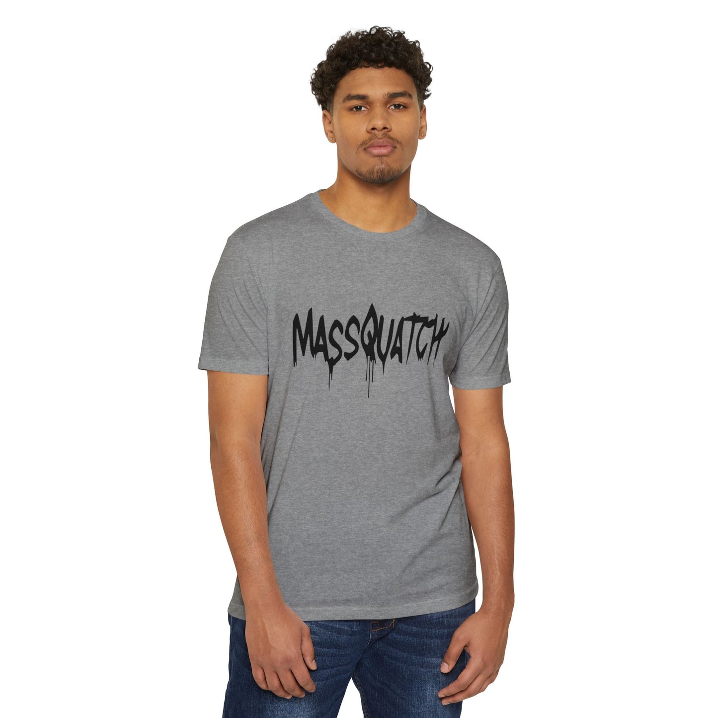 Massquatch Text Logo Tee