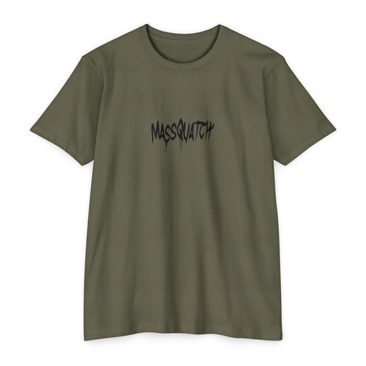 Massquatch Army Flag Graphic Tee - Unisex CVC Jersey Tee