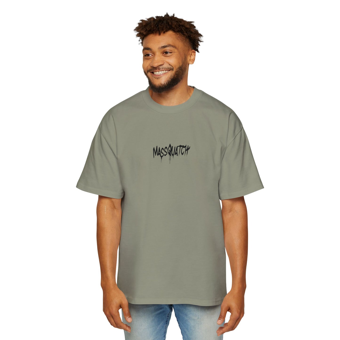 Mass Flag - Men's Heavy Oversized Tee