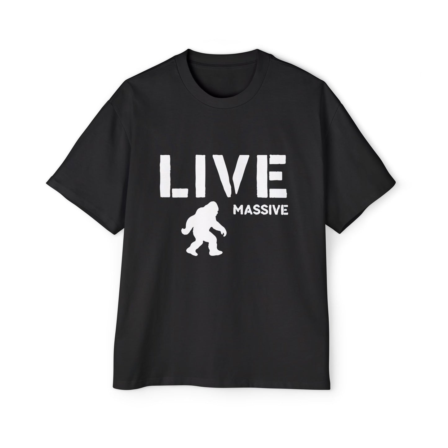 Live Massive - Men's Heavy Oversized Tee