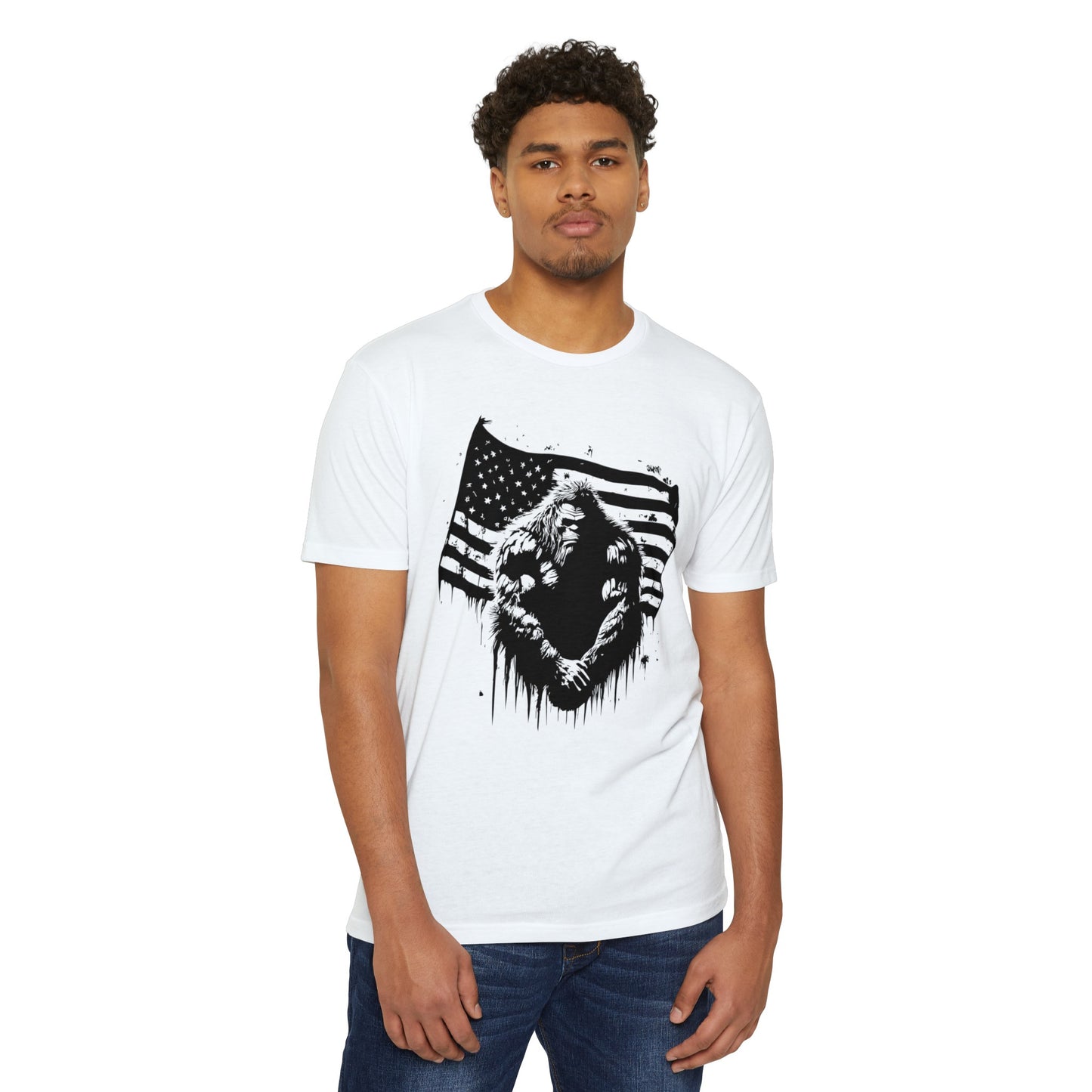 Flag Unisex CVC Jersey T-shirt