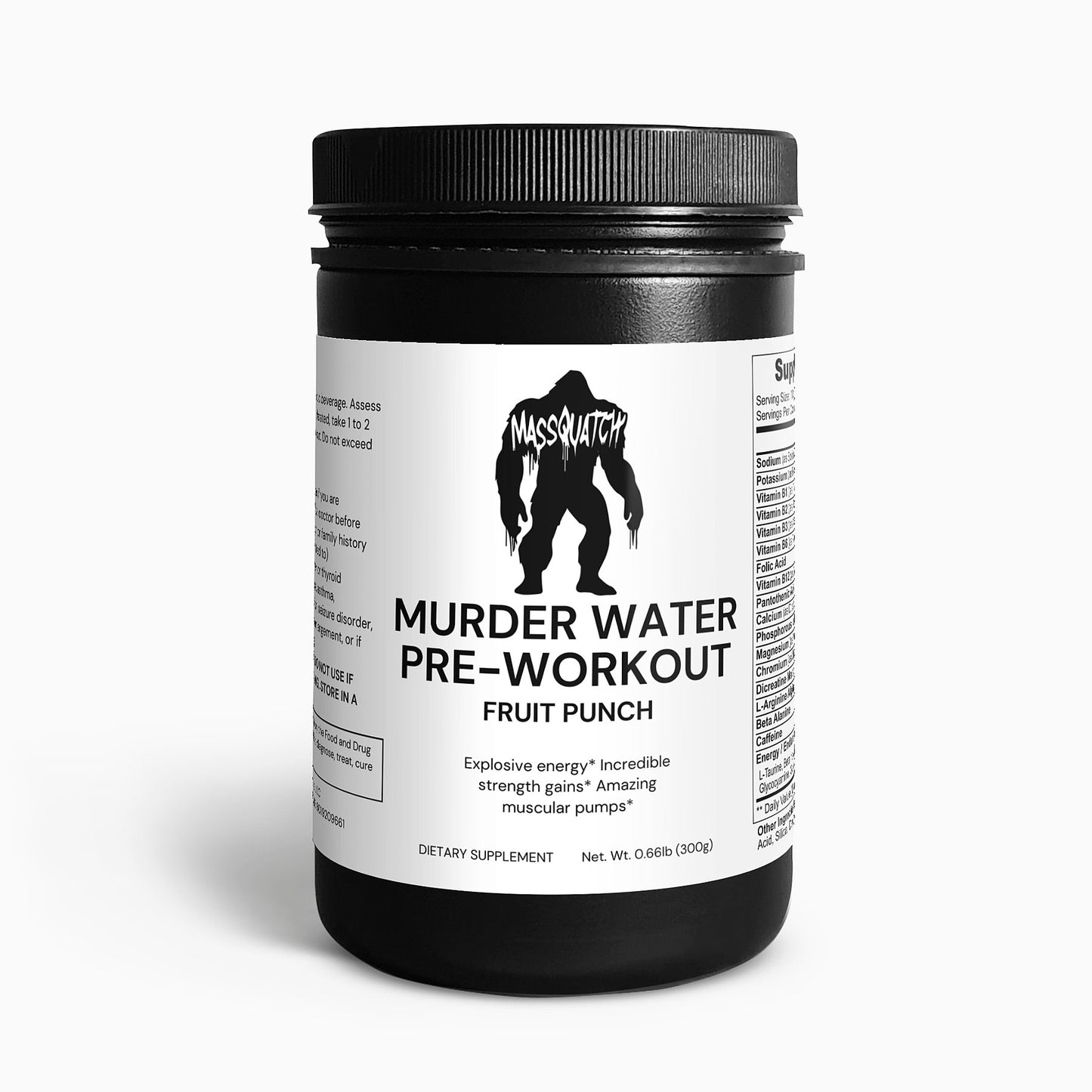 Nitric Shock Pre-Workout Powder (Fruit Punch)