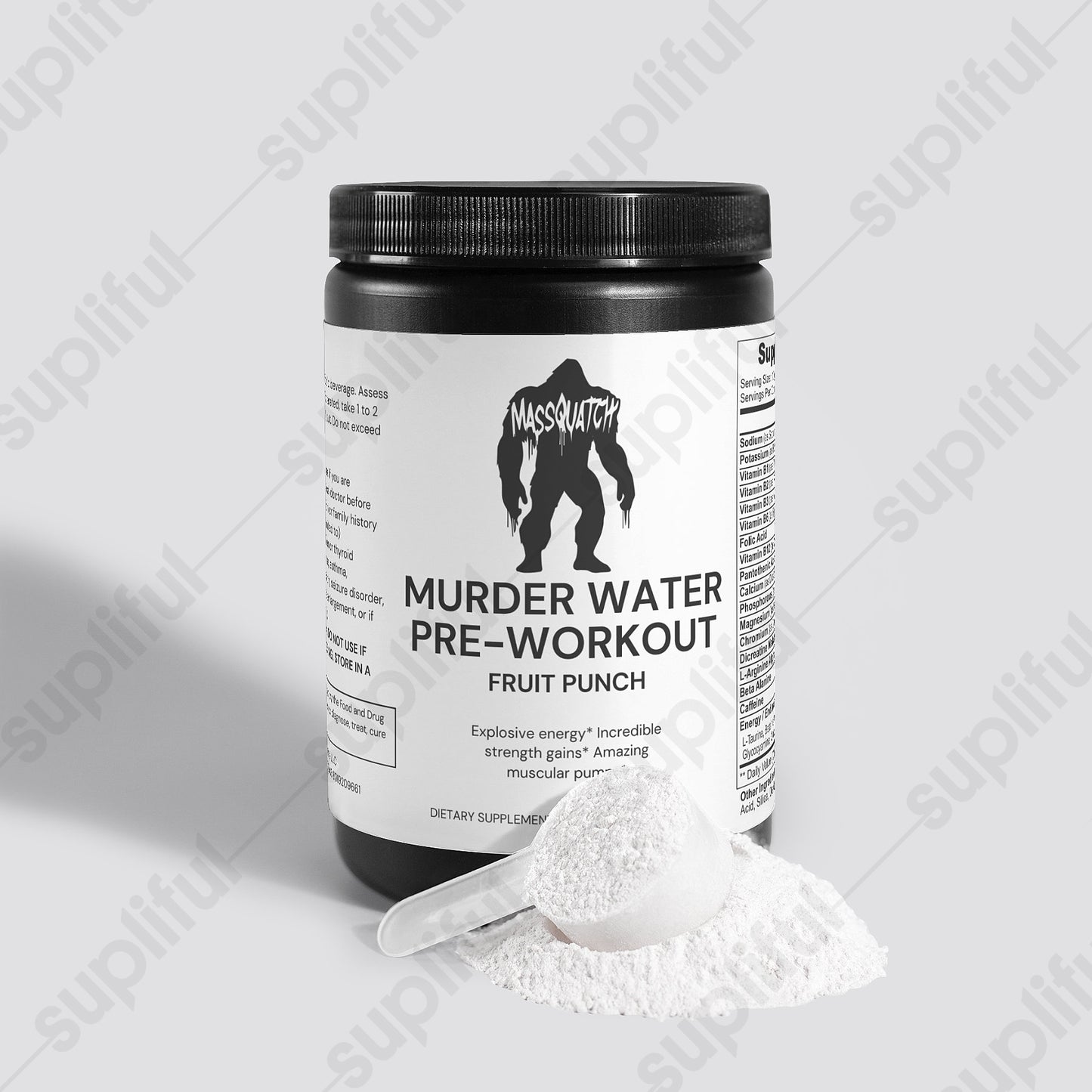 Nitric Shock Pre-Workout Powder (Fruit Punch)