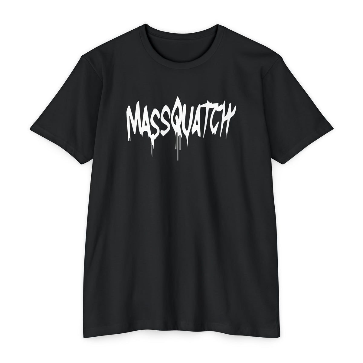 Massquatch Text Logo Tee