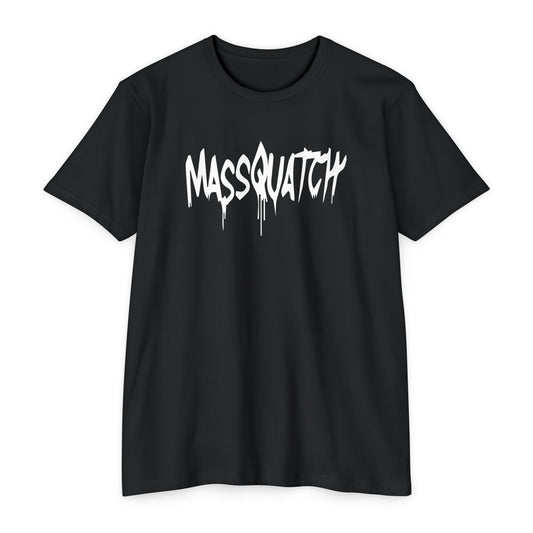 Massquatch Text Logo Tee