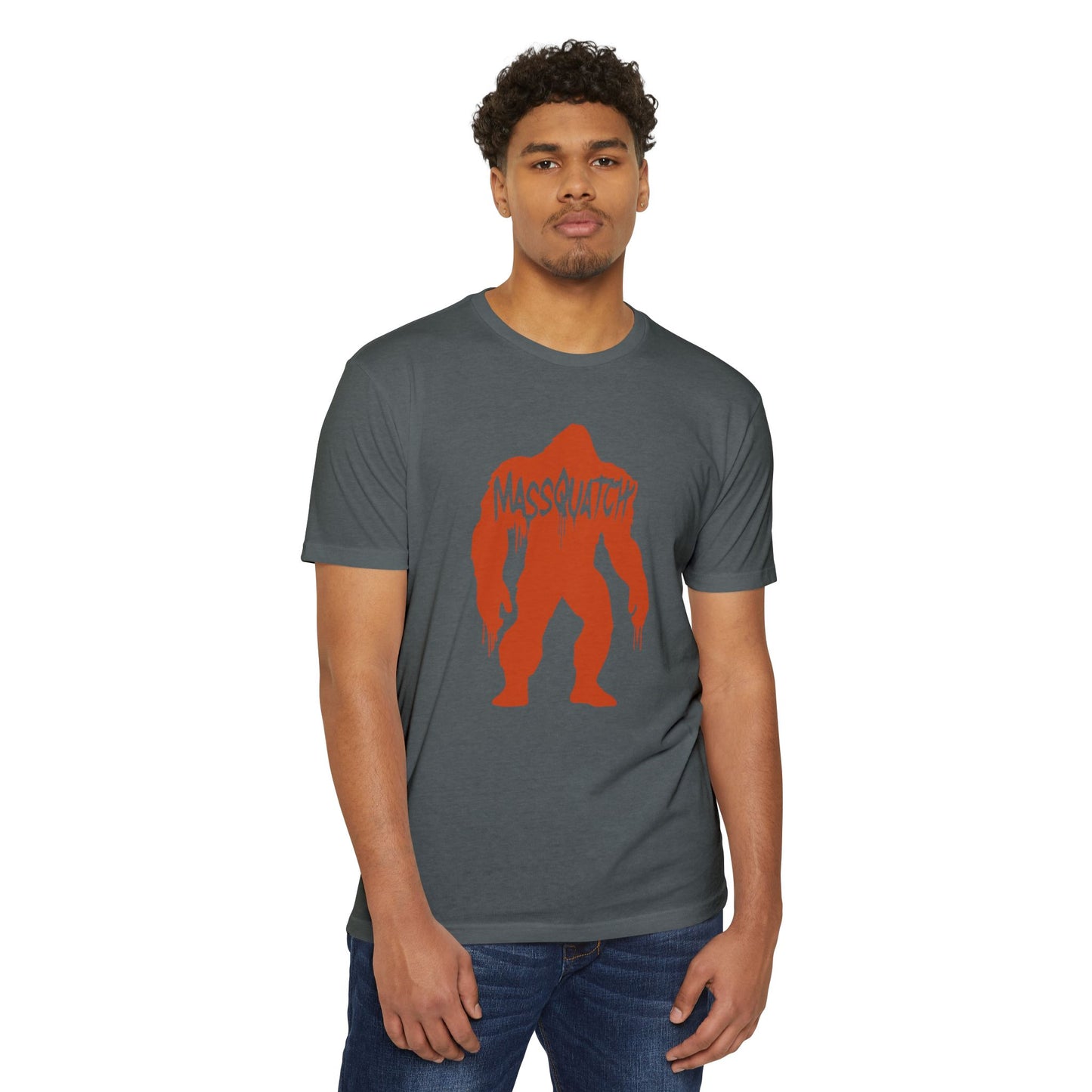 Classic Mass Tee — Heather Heavy Metal