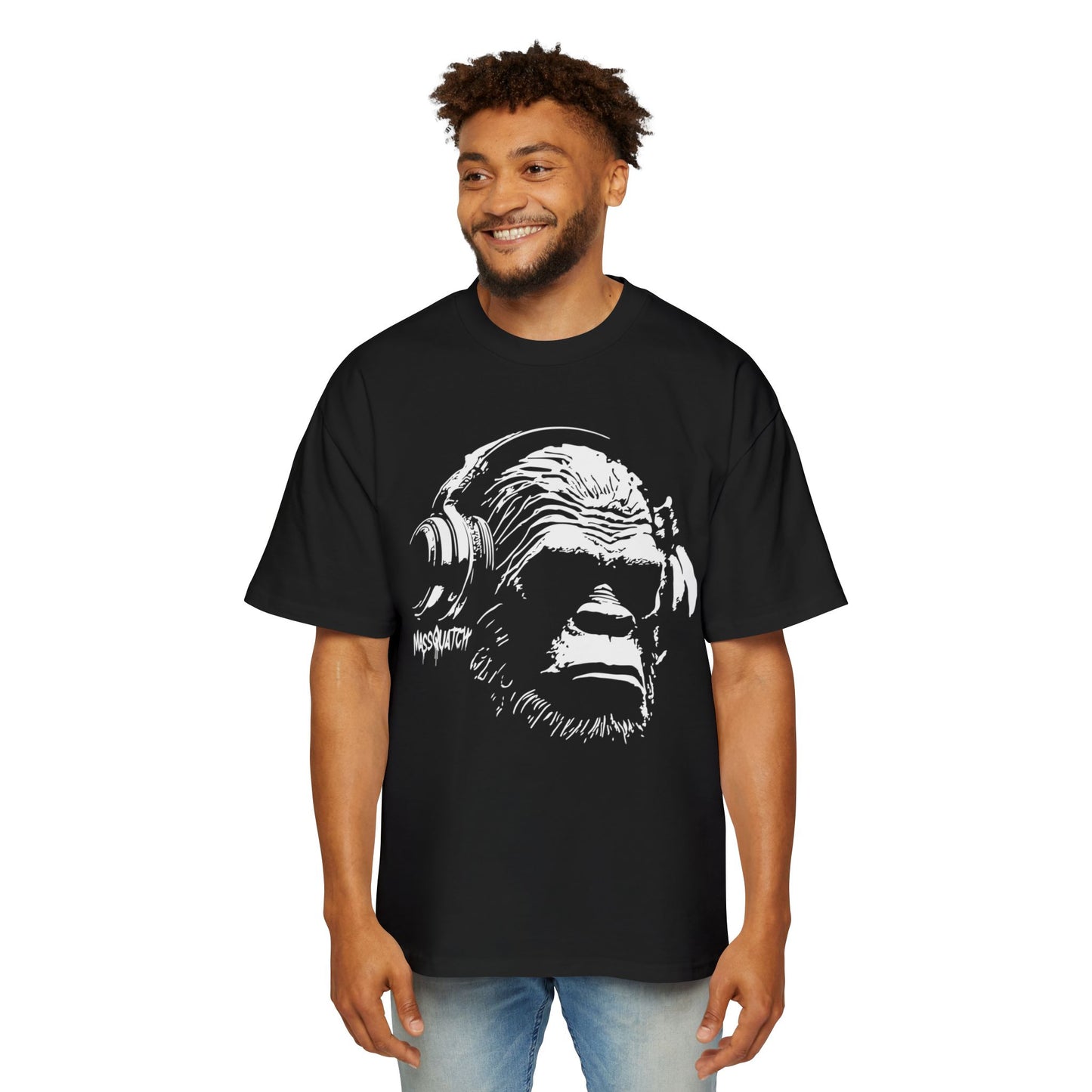 Headphones - Men's Heavy Oversized Tee