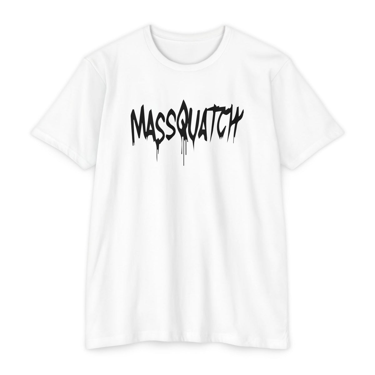 Massquatch Text Logo Tee