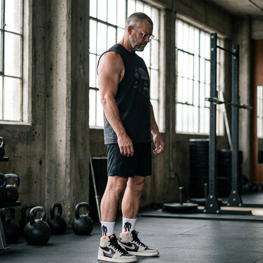 Massquatch Faded Heavy Tank — Men's