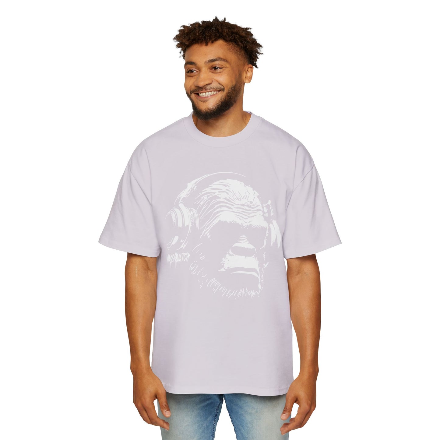 Headphones - Men's Heavy Oversized Tee