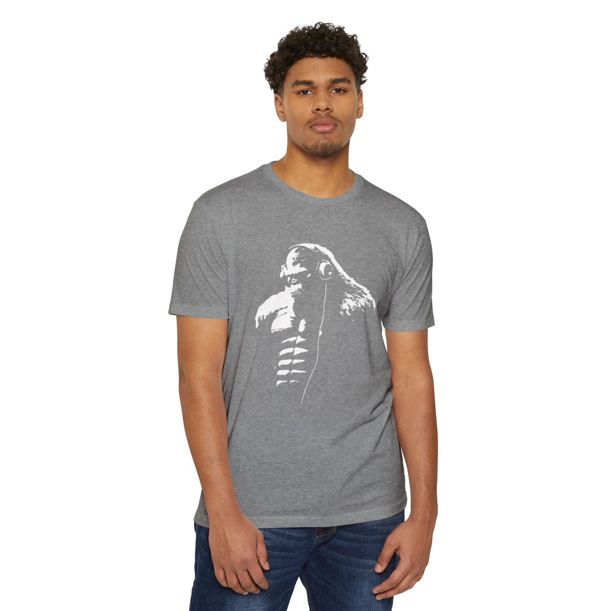 Hungry not Hangry - Dark Heather Grey, photo 3