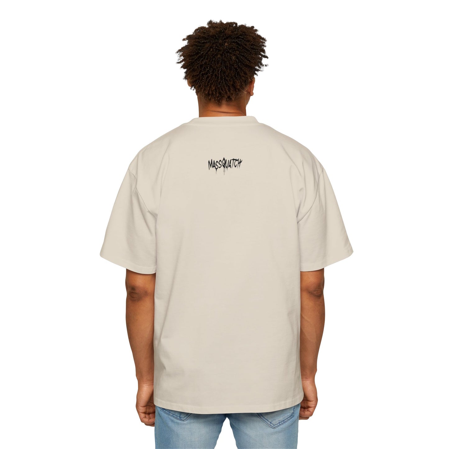 Live Massive - Men's Heavy Oversized Tee