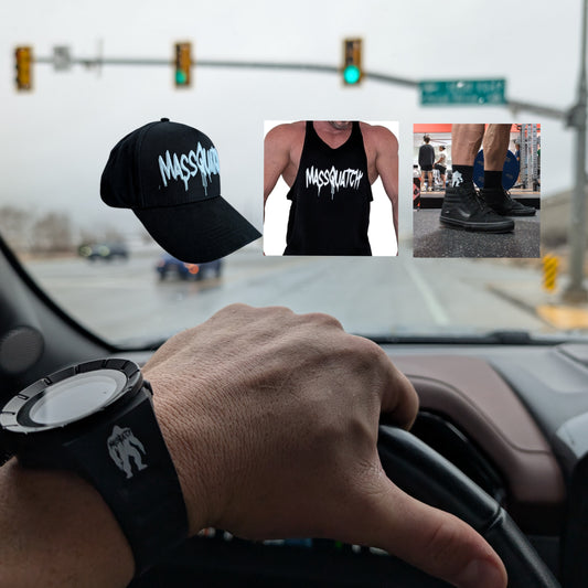 Mens Massquatch Black Bundle