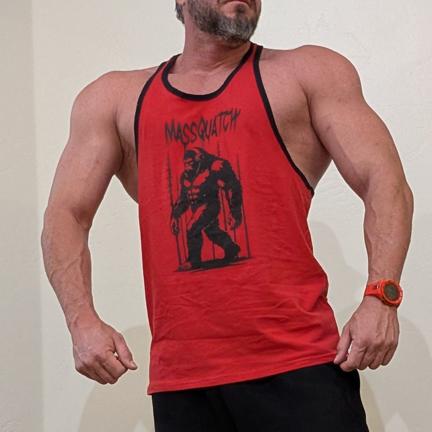 Stringer Forest Walker Tank Red/Black