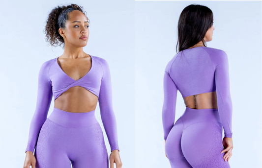 Massquatch Women's Long Sleeve Twist Front Top – Pre-Order