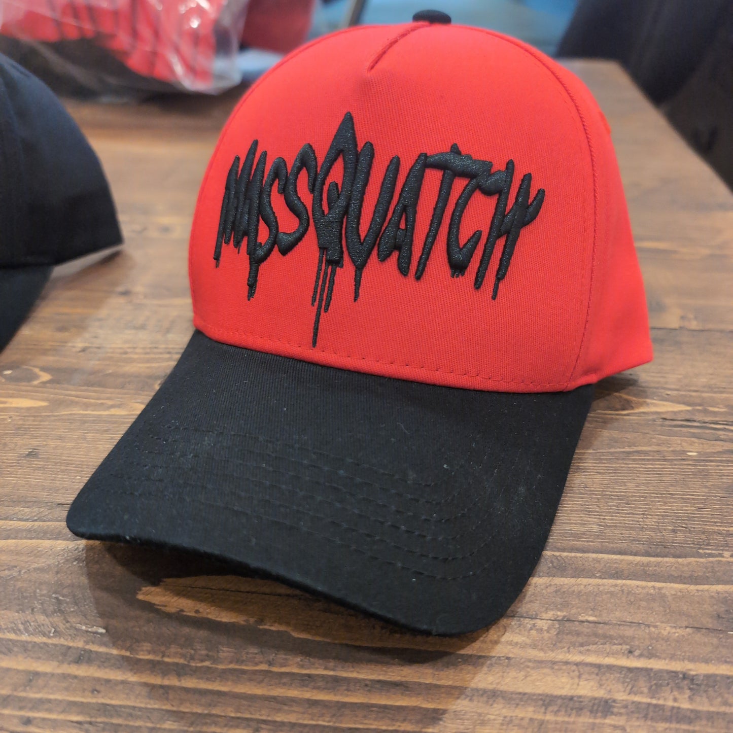 Massquatch embroidered A-frame hat