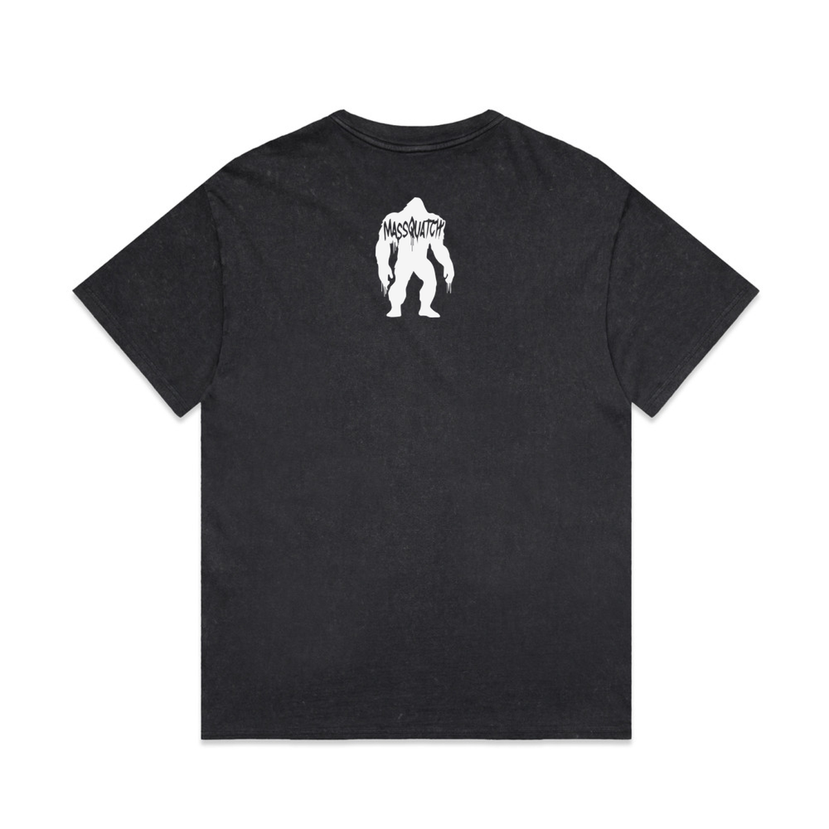 Black Stone, back with small Massquatch character logo