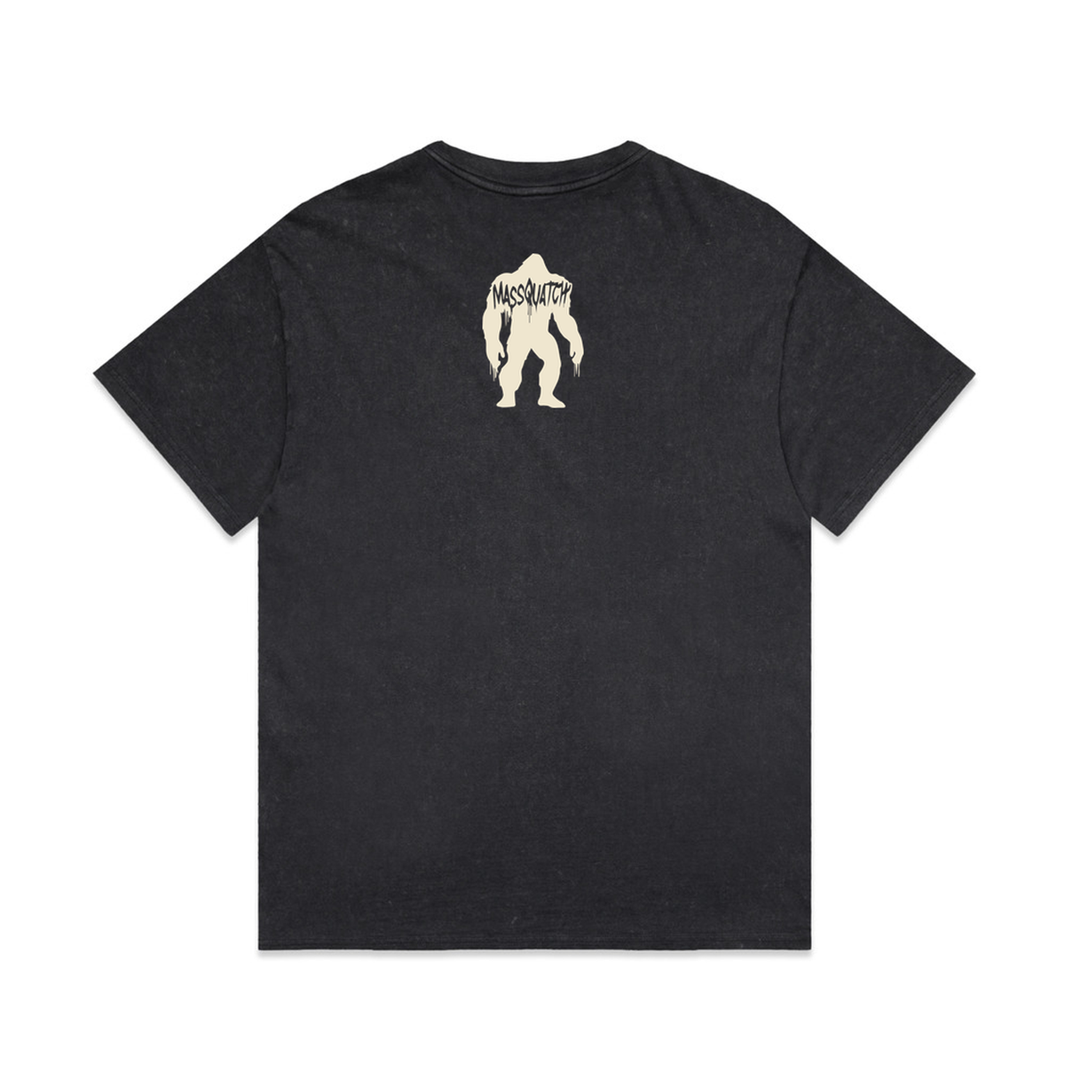 Black Stone, back with small Massquatch character logo